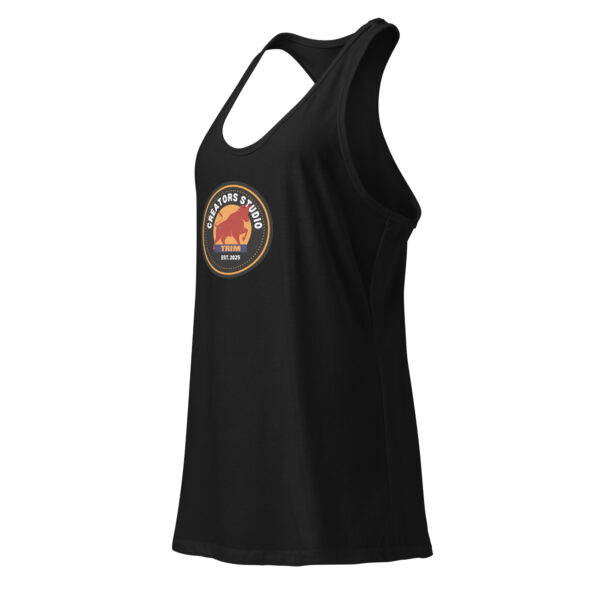 Trim Creators Studio Women’s fitted racerback tank top - Image 8