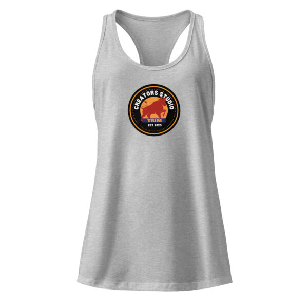 Trim Creators Studio Women’s fitted racerback tank top - Image 18
