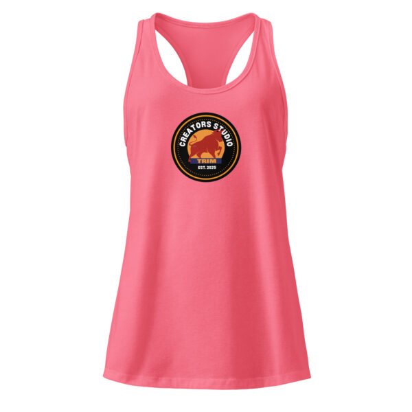 Trim Creators Studio Women’s fitted racerback tank top - Image 10