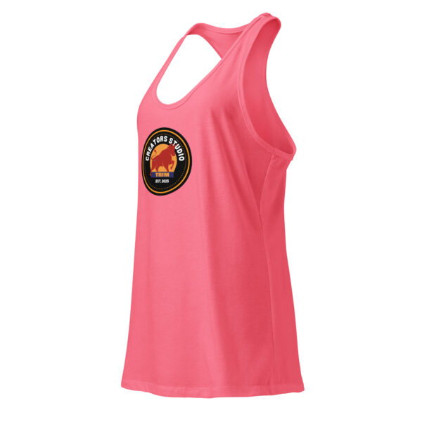 Trim Creators Studio Women’s fitted racerback tank top - Image 12
