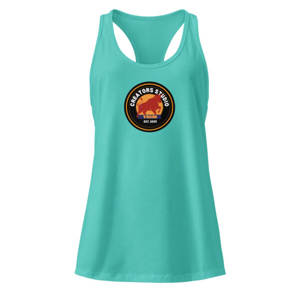 Trim Creators Studio Women’s fitted racerback tank top - Image 14