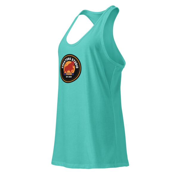 Trim Creators Studio Women’s fitted racerback tank top - Image 16