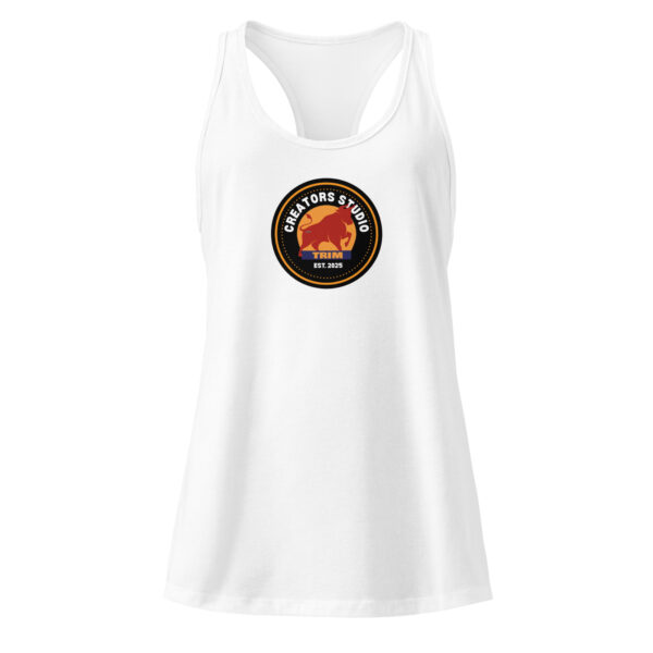 Trim Creators Studio Women’s fitted racerback tank top - Image 22