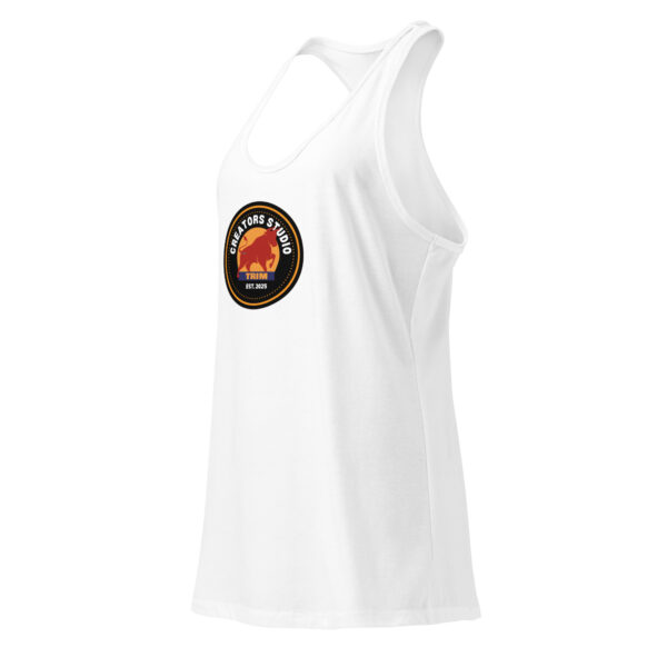 Trim Creators Studio Women’s fitted racerback tank top - Image 24