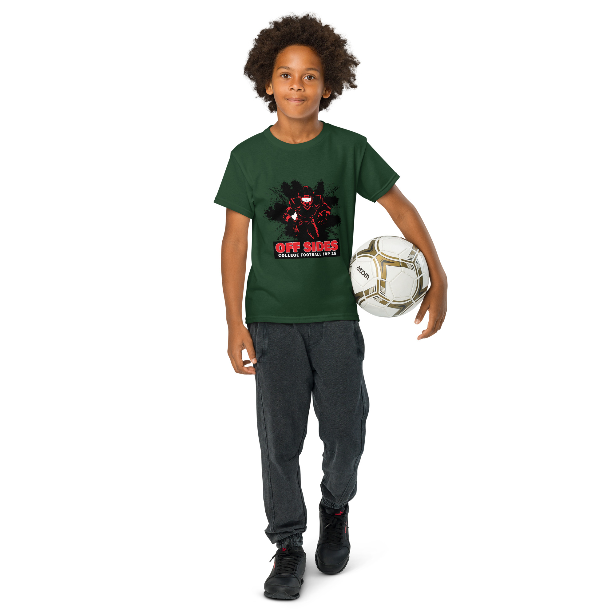 Off Sides College Football Top 25 Youth t-shirt - Image 12