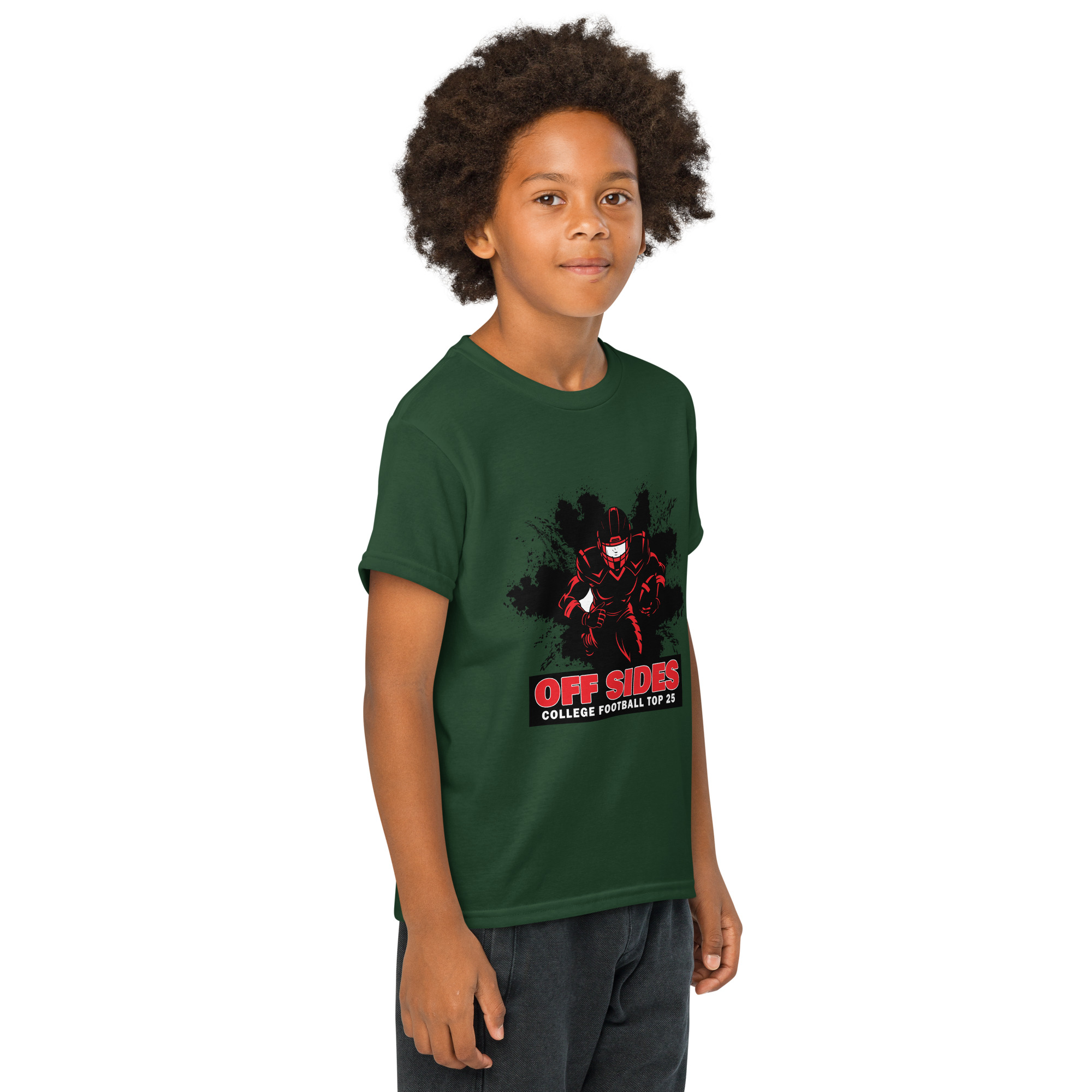 Off Sides College Football Top 25 Youth t-shirt - Image 10