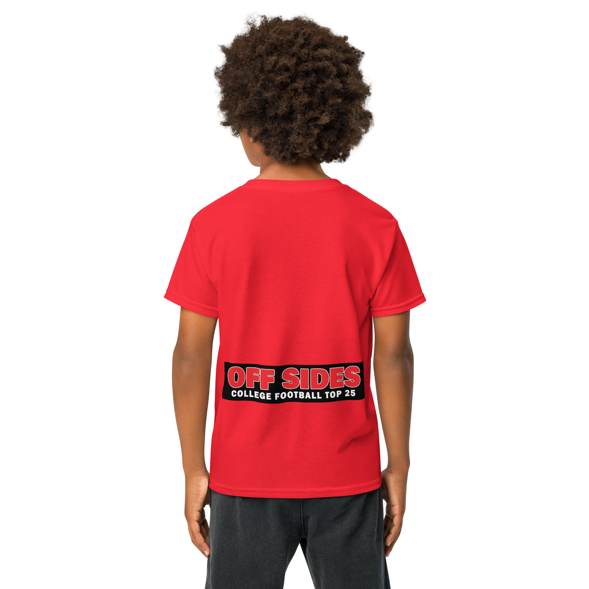 Off Sides College Football Top 25 Youth t-shirt - Image 17