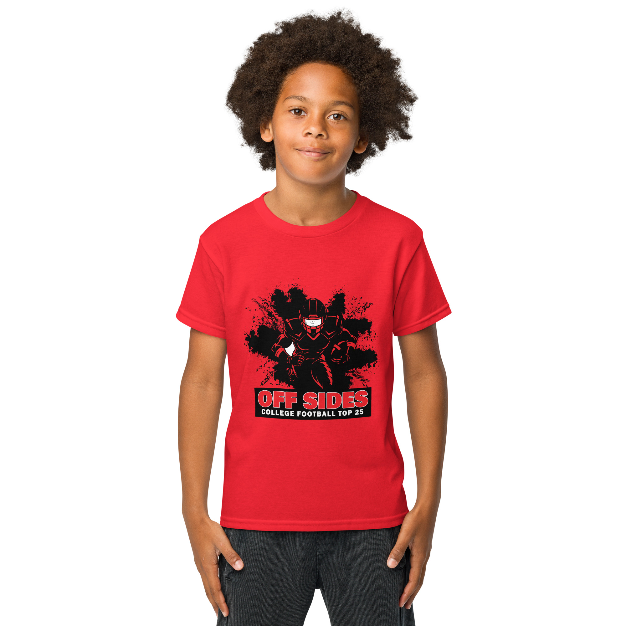 Off Sides College Football Top 25 Youth t-shirt - Image 13
