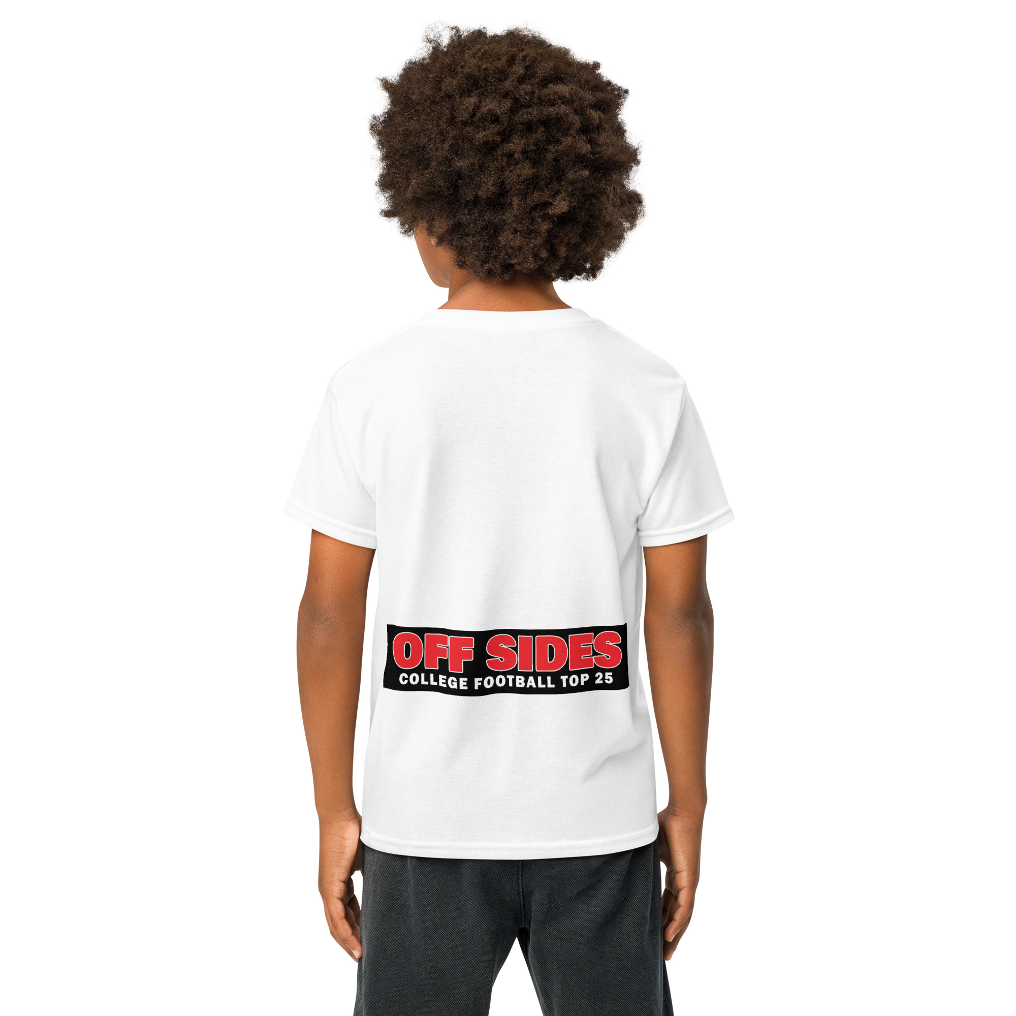 Off Sides College Football Top 25 Youth t-shirt - Image 23