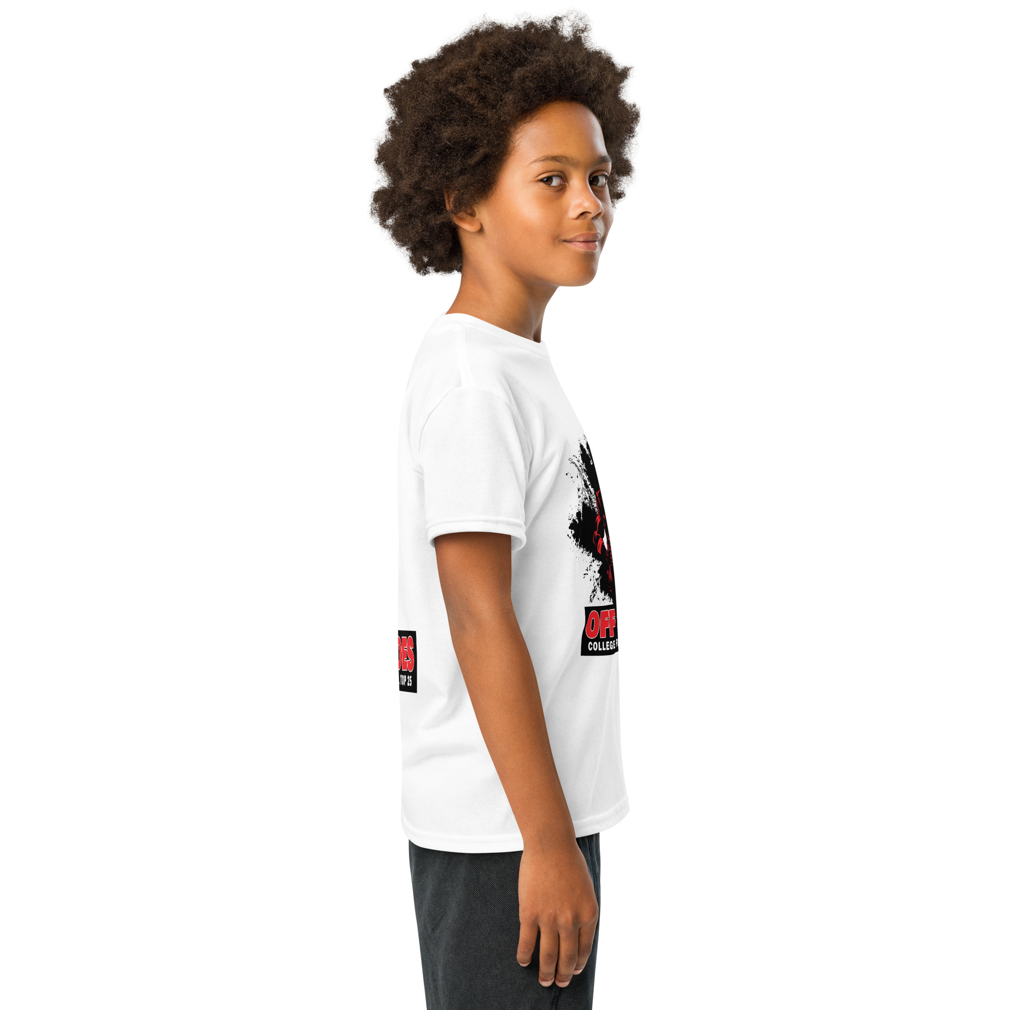 Off Sides College Football Top 25 Youth t-shirt - Image 21