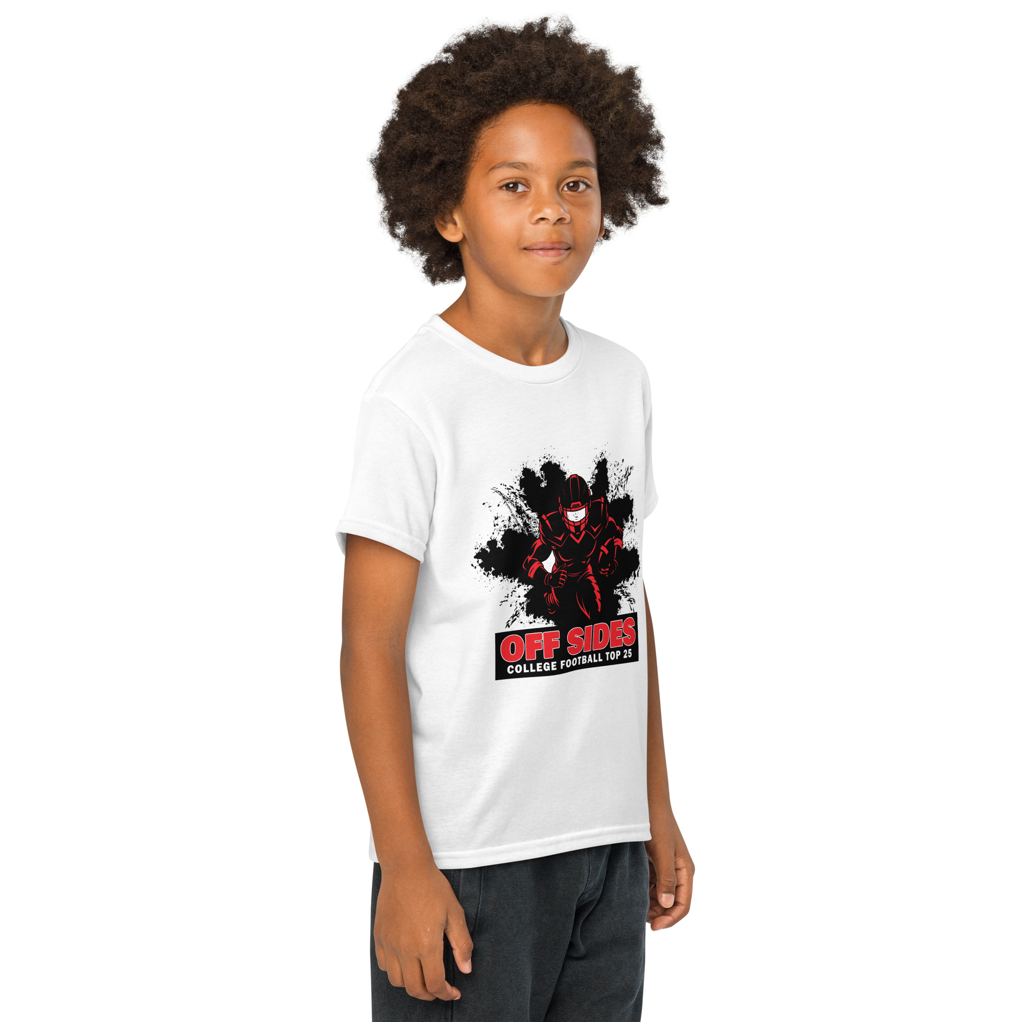 Off Sides College Football Top 25 Youth t-shirt - Image 22