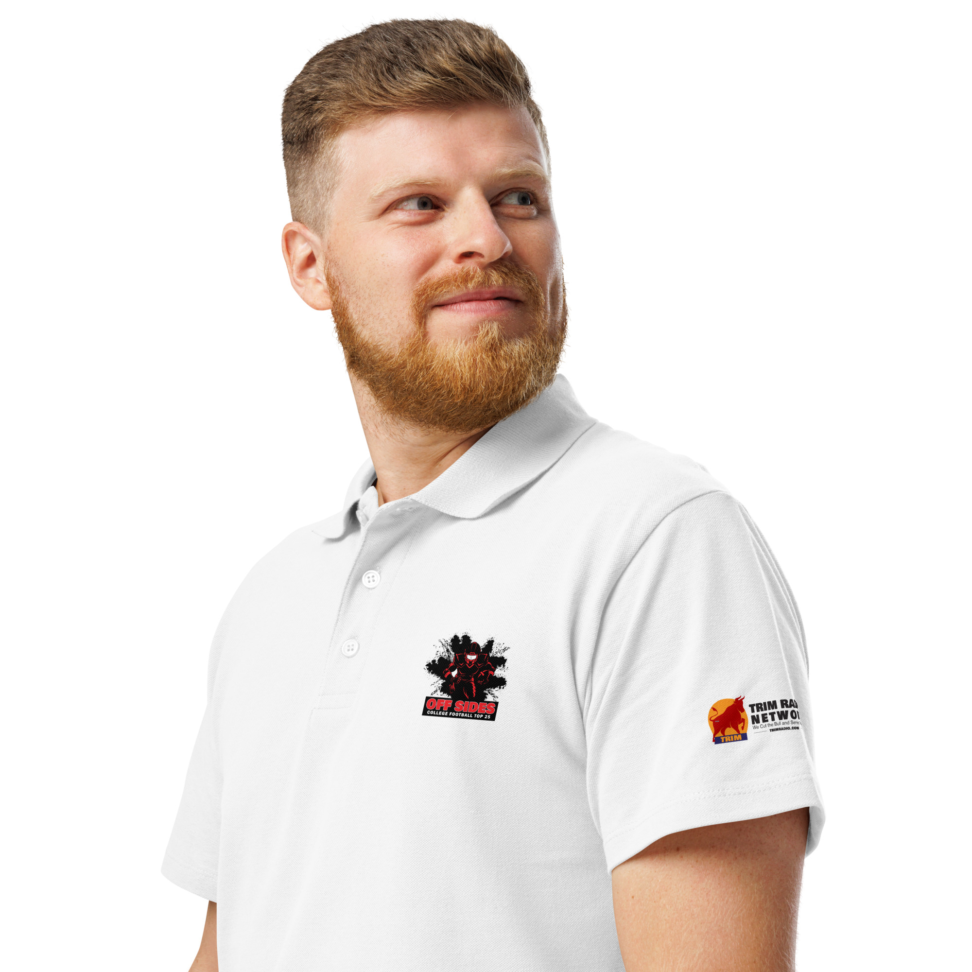 Off Sides College Football Top 25 Premium pique polo shirt - Image 8